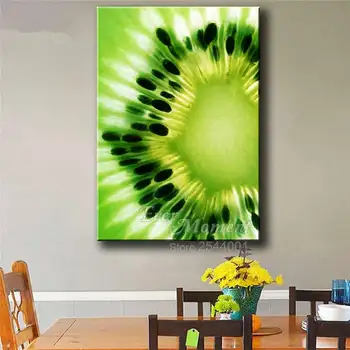 Niekedy Okamih Diamond Maľovanie Ovocia Kiwi Zelená Farba v Obraze Kameň Maľovanie Diamant Výšivky Diamond Potravín Celej Mozaiky ASF850