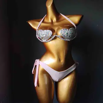 2020 venuša dovolenku sexy ženy bikini set-diamond plavky bling kamene plavky drahokamu plaviek biquini