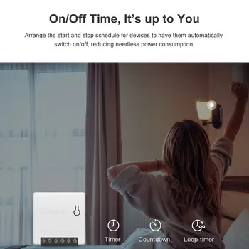Itead Sonoff MINI DIY Smart Switch Malé Telo, Diaľkové Ovládanie Wifi Prepínač Podporu Externý Prepínač Pracovať S Alexa Domovská stránka Google