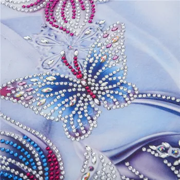 5d Špeciálne Tvarované Diamond Maľovanie Motýľ Kvet Čiastočné Vŕtané Diamond Výšivky DIY Umelecké Remeslo Domova Cross Stitch Auta