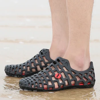 Sooneeya 2019 Nové Letné Plážové Sandále Ženy Vody Topánky Ženy Crogs Duté Pár Sandále Žena EVA Topánky Duté Plus Veľkosť