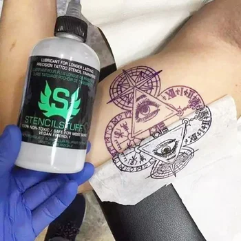 Veľkoobchod Americká Značka Vzorkovníka Veci Tetovanie Vzorkovníka Prenos Vzorec 1pcs 4 oz Tattoo Ink Tattoo Ink Dynamické Nástroje 120ML