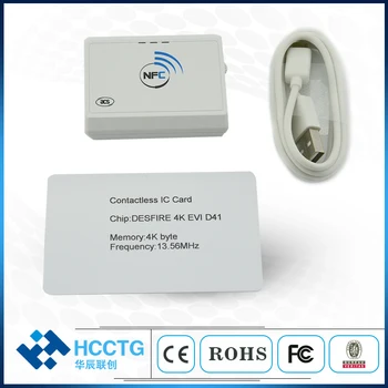 13.56 mhz RFID karty NFC Čítačky a Spisovateľ bezdrôtové pripojenie USB rozhranie pre Android, iOS Bluetooth Telefón s kartu nahradiť ACR1255U