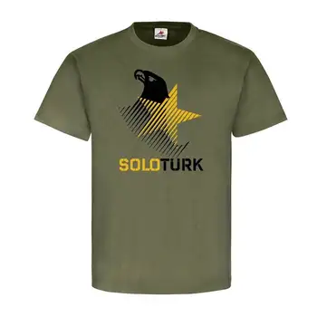 Krátky Rukáv Letné Štýl Soloturk Turkei Air Force Flugzeugeinheit Militar Truppe Einheit T-Shirt T Shirt Výrobcov