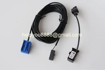 Navigácia Bluetooth drôt postroj+Mikrofón pripojte kábel linka pre BMW E90 X1 Profesionálny CD, navigácia, audio