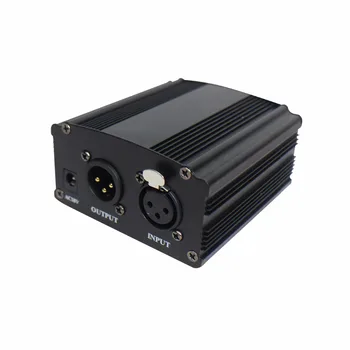 Ben & Fellows 48V phantom napájanie kondenzátorových mikrofónov a prenos akustického signálu na zvukové karty