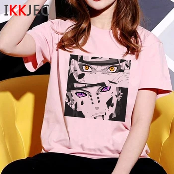 Naruto Legrační Karikatúra Tričko Ženy Harajuku Ullzang Grafické T-shirt Módne Japonské Anime T Shirt Streetwear Top Tees Žena