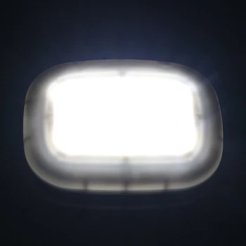 LEEPEE Univerzálny prostriedok Strecha Strop Lampa 10 LED Auto Interiéru Svetlo Nabíjania cez USB Biele Auto Svetla na Čítanie Magnet Dome Svetlo
