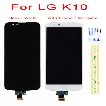 STARDE Náhradné LCD LG K10 K430 LCD Displej Dotykový Displej Digitalizátorom. Montáž Rámu 5.3
