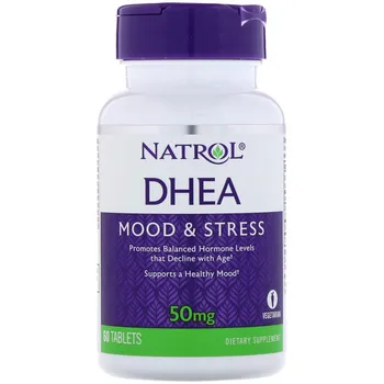 Natrol DHEA Nálada a Stres 50 mg 60 Tabliet DOPRAVA ZADARMO