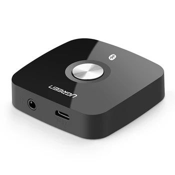DBG Bluetooth prijímač 5.0 zase audio reproduktor, audio aux auto 3,5 mm mobilný telefón, počítač univerzálny headset káblové wirel