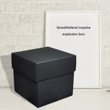 Prekvapenie Štvoruholníka Vybuchujúce Boxy Ručné Album Narodeninám Foto Prispôsobenie Valentine Prezentovať Jednoduché Použitie