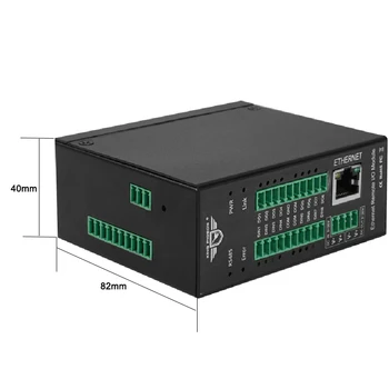 Ethernet Data Acquisition Modul 8 RTD Vstupy Podporuje PT100 alebo PT1000 modbus tcp io modul Sledovanie Teploty M340T