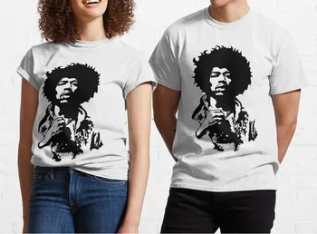 Jimi Hendrix 2021 Muži T-Shirt Zábavné Vytlačiť Krátkym Rukávom Letné Streetwear Bežné Tees Muži Móda Plus Veľkosť TShirts