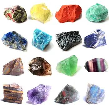1pc 80-150g Prírodné Skalné Fluorite Ametyst Apatitu Crystal Hrubý Kameň Surovín, drahých kameňov, Minerálov Vzor Nepravidelný Reiki Liečenie