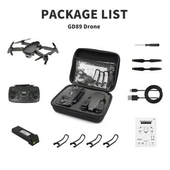 4K Drone RC Hučí s Kamerou HD hračky pre deti Vrtuľník Hračky pre Deti, Dospelých, Mini Drone Dron, ako nový, rok darček VS E58 E520