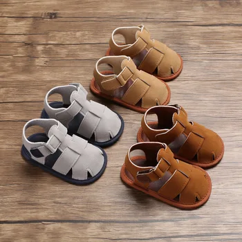 Letné 0-1 ročný muž, dieťa Baotou non-slip dieťa, batoľa topánky