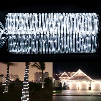 LED Lano Pás Svetla Diaľkové Ovládanie Batérie Prevádzkované 12/22M Vonkajšie Vianočné Rozprávky String Svetlo pre Záhradné Party, Svadobná Výzdoba