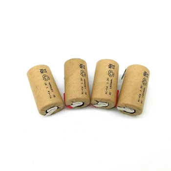 Vysoko kvalitné batérie nabíjateľné batérie sub batérie SC batérie 1.2 v tab 1500 mah pre/LED ALEBO elektrické nástroje