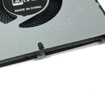 Nový, Originálny Notebook CPU Chladiaci Ventilátor od spoločnosti Lenovo YangTian V330-15 V330-15ISK V330-15IKB Notebook Cooler FK8H 023.100B0.0001 5V0.5A