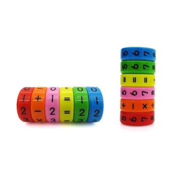 Matematika Hračky Dieťa učiť Vzdelávacie montessori Stick Magnetický valec Puzzle Vzdelávania Počet Hračky Vypočítať Hry, Učiť sa Počítanie