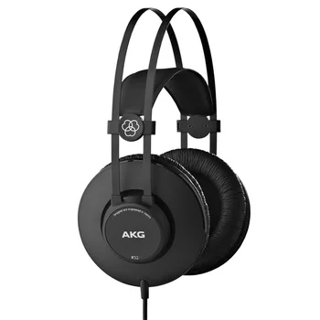 Pôvodné AKG/akg K52 Profesionálny Monitor Hlava-montáž Headset Sound Engineer HIFI slúchadlá Podpora Android, IOS, Windows, MAC