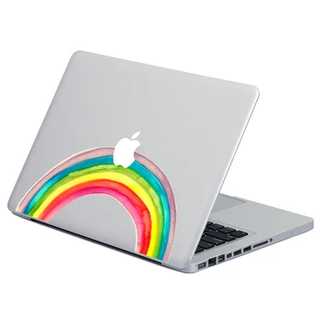 Cartoon rainbow Vinyl Odtlačkový Notebook Nálepka pre macbook Pro Air 13 palcový Cartoon notebook Skin shell pre mac book