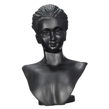 Čierna Živica 3D Kati POPRSIE Lady Obrázok Zobraziť Náhrdelníky Náušnice Šperky