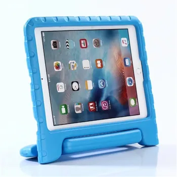 Deti Deti Shockproof puzdro Pre iPad 9.7 palca 2017 2018 Pre iPad Vzduchu 2 Vzduchu 1 Hrubé EVA Pena Prípade Rukoväť Stojan Tabletu Kryt