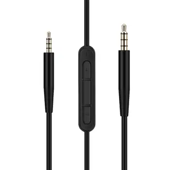 Upgrade HiFi OFC Nahradenie Stereo Audio Kábel Predlžovací Kábel Drôt Pre Sennheiser PXC450 PXC350 PC350 HD380 PRO Slúchadlá