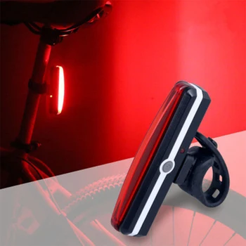 USB Nabíjateľné Požičovňa Svetlometu Horský Bicykel zadné Svetlo MTB Bicykel Predné, Zadné Svetlo Vonkajšie Cyklistické Núdzové Svietidlo
