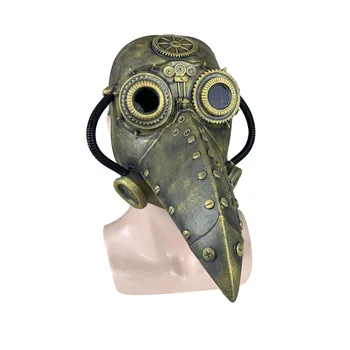 Vtipné Steampunk mor lekár vták maska latexová úlohu hrať maska zobák dospelých prípade úlohu hrať cool osobnosti rekvizity cosplay kostýmy