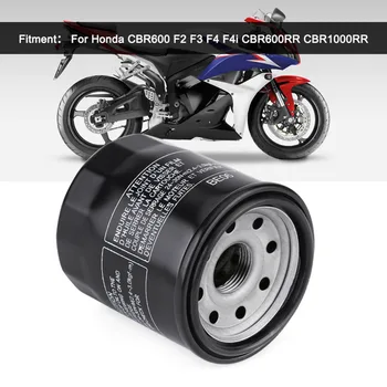 Motocyklový Olej Filter Motora Filter vhodný na Honda CBR600 F2 F3 F4 F4i CBR600RR CBR1000RR CBF600 N/NA-4/5/6/7 NC700 S VT750
