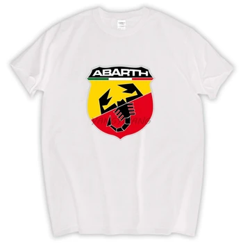 Abarth Auto Rally logo Italia čierne bavlnené tričko pánske top tees bavlna módne oblečenie muži-tričko plus veľkosť
