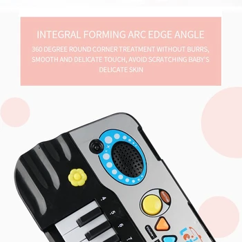 3202A Elektronické Piano 32-Key Multifunkčné Hudobné Hračky pre Začiatočníkov Darček Deti Vzdelávacie Hračky pre Deti, Darčeky