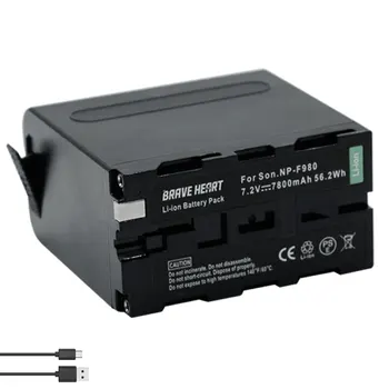 NP F960 NP-F970 NP-F960 NP-F980 NP F980 NP F970 Batérií s LED Indikátorom pre SONY HVR-HD1000 HVR-HD1000E HVR-V1J