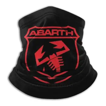 Abarth Logo Štít Červenej Mikrovlákna Krku Teplejšie Bandana Šatka Masku Na Tvár