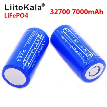 Nové LiitoKala Lii-70A 3.2 V 32700 7000mAh LiFePO4 Batérie 35A Kontinuálne Vypúšťanie Maximálne 55A Vysoký výkon batérie Značky