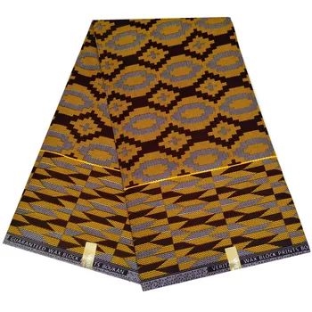 Polyester textílie nové vosk tkaniny pre ženy šaty 6ayrds afrických textílie afriky vosk tkaniny tlače