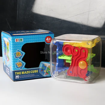 3D puzzle Magic Ball Perplexus Interaktívne Bludisko Náročné,Zábavné Bludisko Hra s 72 Prekážky Vzdelávacie hračky pre Deti a Dospelých