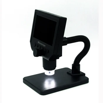 G600 600 X elektronické USB mikroskop digitálne spájkovacie video mikroskopom fotoaparát 4.3 palcový lcd Endoskopu zväčšovacie Kamera +LED