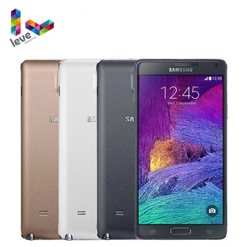 Samsung Galaxy Note 4 N910 N9100 Odblokovaný Mobilný Telefón, 3GB RAM, 32 GB ROM Quad Core 5.7