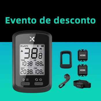 XOSS Požičovňa Počítačov G Bezdrôtový GPS Tachometer Nepremokavé Cestnej Bike MTB cyklus Bluetooth ANT+ Kadenciu na Bicykli