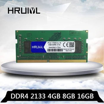 Veľkoobchod DDR4 4GB 8GB 16GB Notebook RAM Pamäť PC4-17000S 2133MHZ PC4 17000 2133 mhz DDR 4 8G 16 G 4G Memoria 260-pin SODIMM pamäte RAM