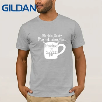 Svet je Najlepší Psychológ Poháňaný Kávy Psychológie Tričko t-shirt