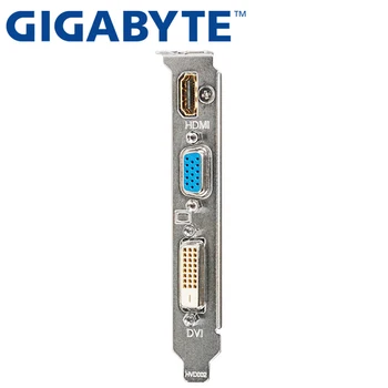 Grafická Karta GIGABYTE Pôvodné GT730 1GB SDDR3 Grafickej Karty nVIDIA Geforce GPU hry Používa Karty Dvi VGA GT630 710