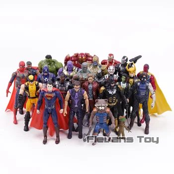 Avengers 3 Infinity War Thanos Iron Man, Kapitán Amerika Black Panther Star Pán PVC Akčné Figúrky, Hračky 24pcs/set