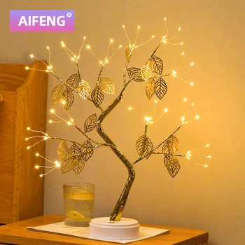 AIFENG rgb led reťazec svetlá, svetlá izba dekor strom lampa string svetlá pre spálne ligotať svetlá izba dekor svetlá