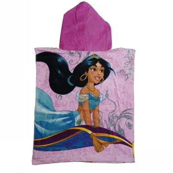 Disney Jasmine Rapunzel Batoľa osuška s Kapucňou Dievčatá, Baby, Deti Rúcha Zábal Kryt pre Sprcha na Pláži, Kúpanie Uterák 50x115cm