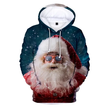 2020 3D Nový Predaj muži/ženy Móda swearshirt Veselé Vianoce 3D kapucňou pulóver ležérny top Veselé Vianoce 3D hoodies